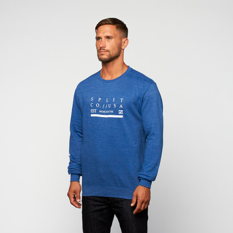 Ensign Crew Neck // Royal (M) - Split Clothing - Touch of Modern