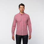 UG Purple // Long Sleeve Button Up // Red (M)