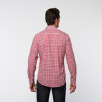 UG Purple // Long Sleeve Button Up // Red (L)