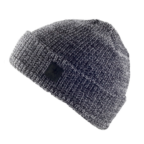 Sly Beanie // Black + Off-White