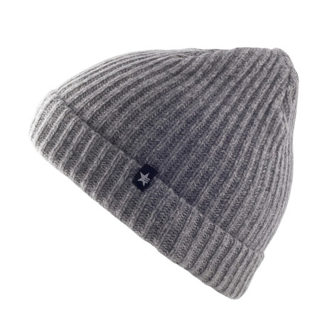 Hayes Knit Beanie // Dark Grey