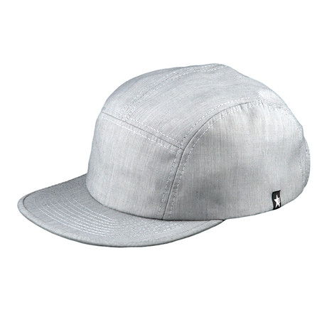 Calito 5-Panel Hat // Stone Grey