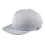 Calito 5-Panel Hat // Blue + White