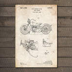 Harley Motorcycle (Blueprint)