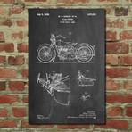 Harley Motorcycle (Blueprint)