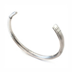 Silver Oar Bangle