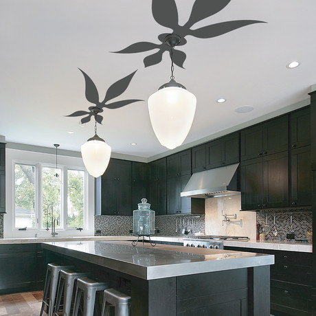 Iron Flower Ceiling Decal