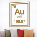 Gold Periodic Table Element