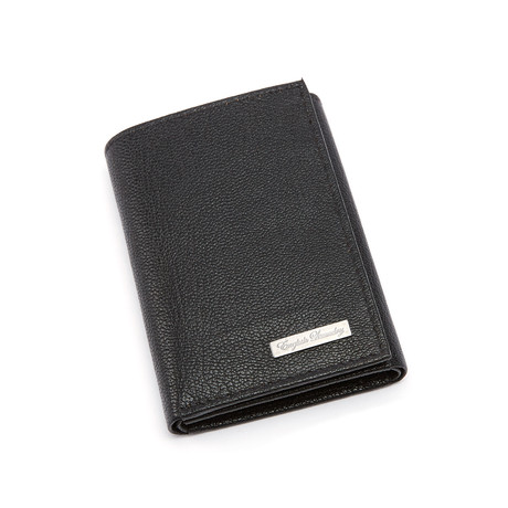 New Stripe Wallet // Black