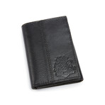 New Emblem Wallet // Black