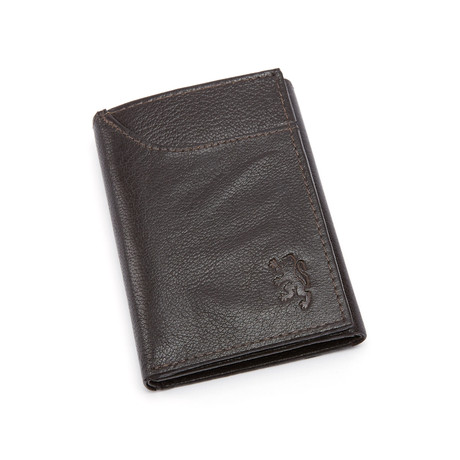 Stamp Wallet // Brown