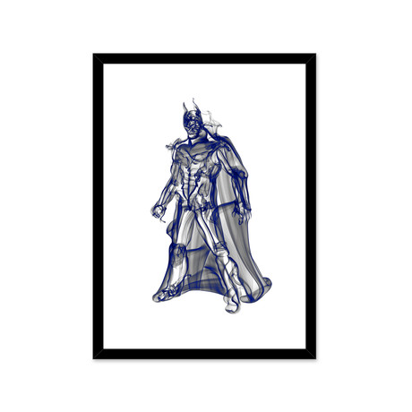 Batman // Framed Print (16"L x 20"H)