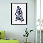Batman // Framed Print (16"L x 20"H)