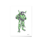 Donatello // Framed Print (16"L x 20"H)