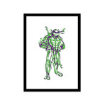 Donatello // Framed Print (16"L x 20"H)