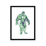 Hulk // Framed Print (16"L x 20"H)