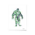 Hulk // Framed Print (16"L x 20"H)