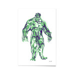 Hulk (8"W x 12"H x 0.2"D)