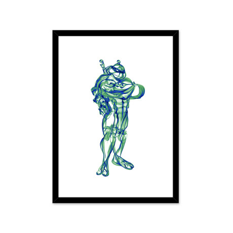 Leonardo // Framed Print (16"L x 20"H)