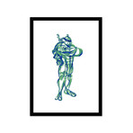 Leonardo // Framed Print (16"L x 20"H)