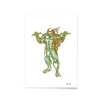 Michelangelo // Framed Print (16"L x 20"H)