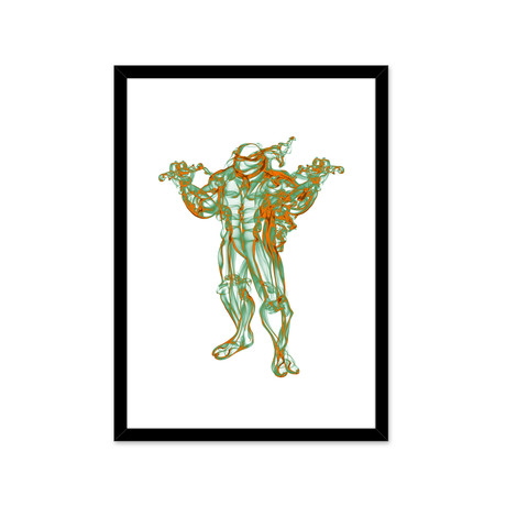 Michelangelo // Framed Print (16"L x 20"H)