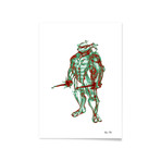 Raphael // Framed Print (16"L x 20"H)