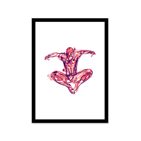 Spiderman // Framed Print (16"L x 20"H)