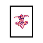 Spiderman // Framed Print (16"L x 20"H)
