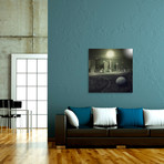 Sphere // Aluminum Print (16"W x 16"H x 0.45"D)