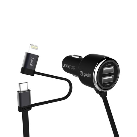 LynkCar // Car Charger + Charging Cable