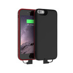 Parallel 2 // iPhone 6 Detachable Battery Case (Black)