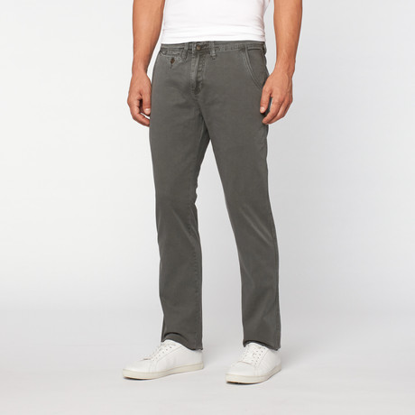 Lee Cooper // Owen Slim Fit Alcott Twill Pant // Grey (30WX32L)