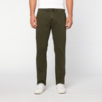 Owen Slim Fit Alcott Twill Pant // Olive (34WX34L)