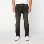 Lee Cooper // Owen Slim Fit Vintage Black Denim // Ghost (32WX32L)