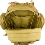 Paratus 72 Hour Pack // 3L Top-Fill Hydro Tanker + Hydro Shot (Coyote Tan)