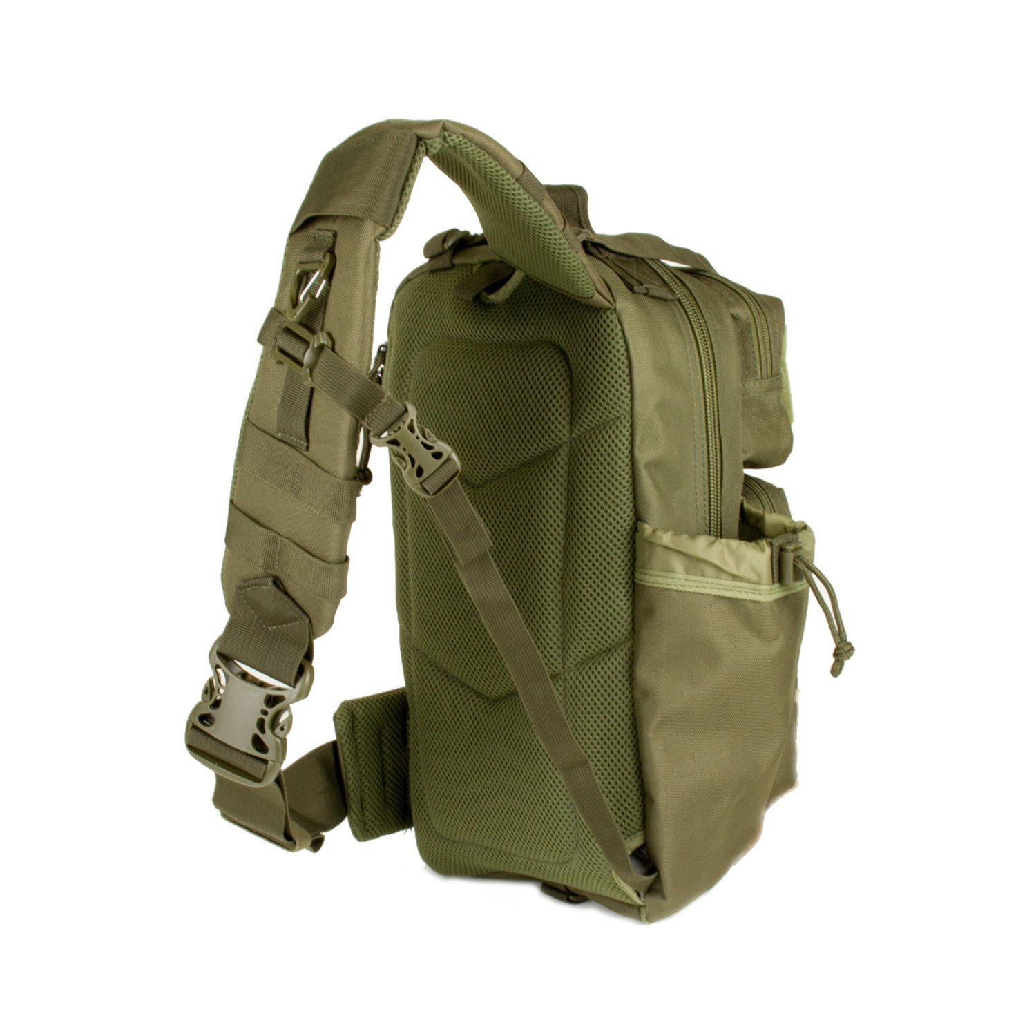 Outlaw Sling Pack + 2L Top-Fill Hydro Tanker + Hydro Shot (Olive Drab ...