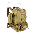 Paratus 72 Hour Pack // SERE Dual Tanker Hydration System (Coyote Tan)