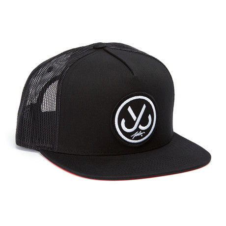 Hooks Trucker Hat // Black