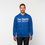 Times Pullover // Royal + White (S)