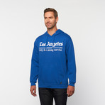 Times Pullover // Royal + White (S)