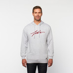 Signature Pullover // Athletic Heather + Burgundy (3XL)