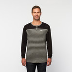 JSLV Coast Henley // Black (S)