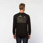 Moving Mountains Long Sleeve Tee // Black (S)