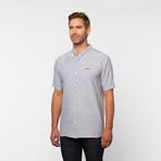 The Weekend Short Sleeve Woven // Black (S)