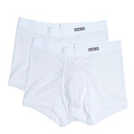 Blacksocks // Josephine Boxer // White // Pack of 2 (M(32"-35"))