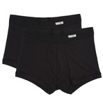 Blacksocks // Josephine Boxer // Black // Pack of 2 (S(29"-32"))