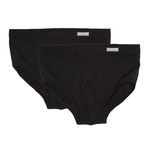 Blacksocks // Augustine Brief // Black // Pack of 2 (M(32"-35"))