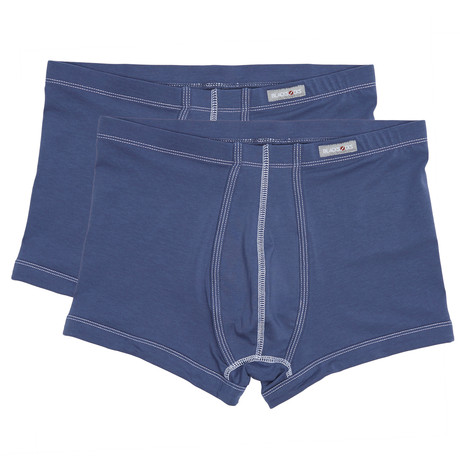 Blacksocks // Delphine Boxer // Blue // Pack of 2 (S(29"-32"))