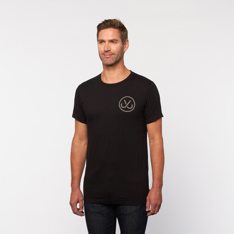 Hooks 2 Select Tee // Black (S)